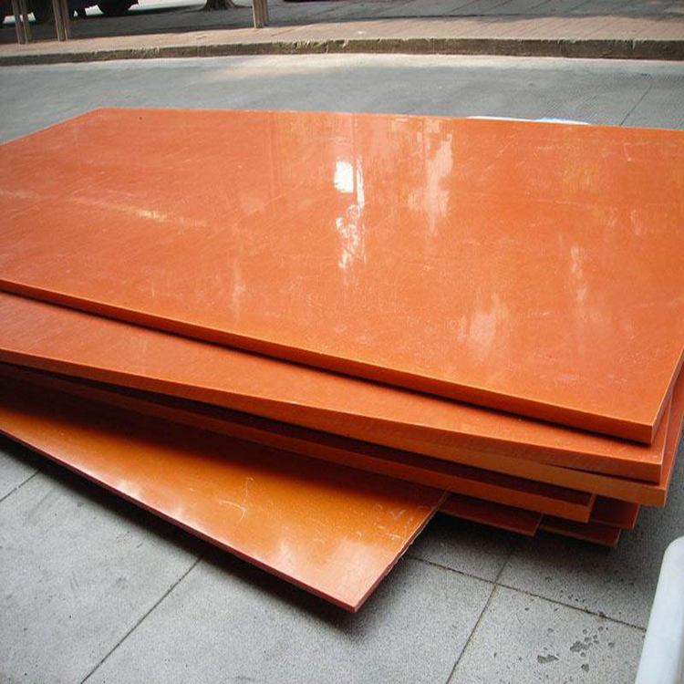 Orange-red bakelite board phenolic resin board high temperature resistant insulation anti-static board