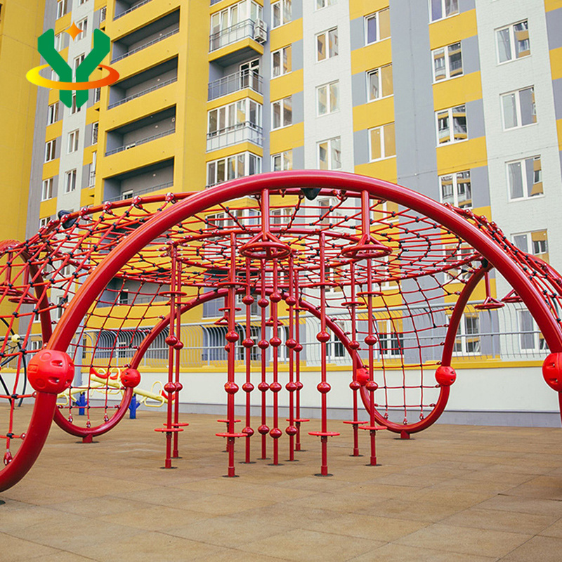 Outdoor children's climbing net, drilling cage, net rope, park community, kindergarten, indoor and outdoor expansion slide climbing