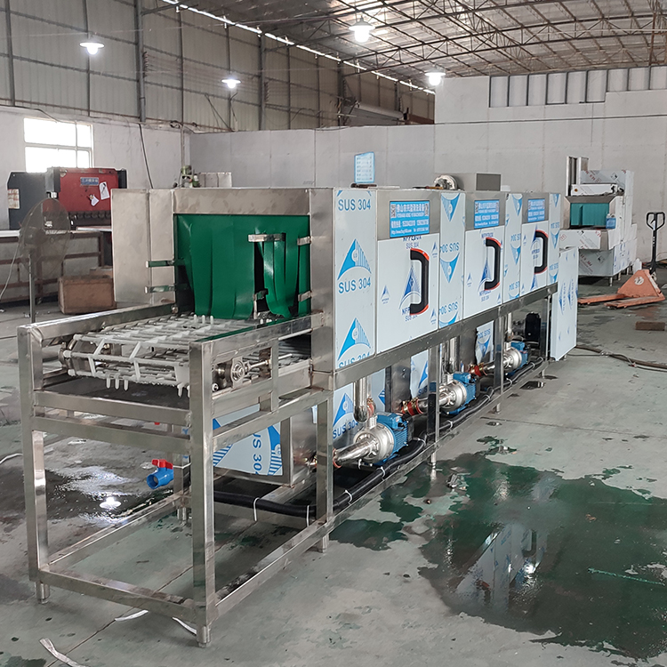 Commercial stainless steel basket washing machine, logistics basket washing machine, automatic turnover basket cleaning equipment