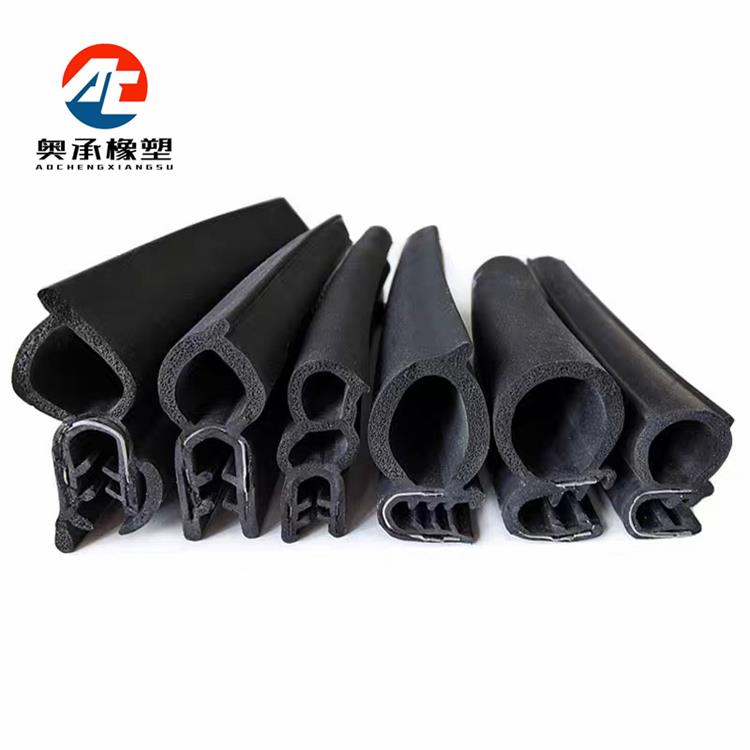 Soundproof car door frame rubber strip, middle door, dustproof motor cabinet, electrical box, mechanical equipment, bubble testing sealing strip, U-shaped sealing strip