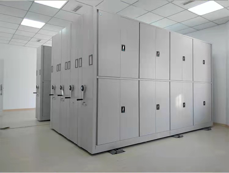 Intelligent electric system dense cabinet with adjustable specifications, open mobile dense rack data storage cabinet shipped nationwide