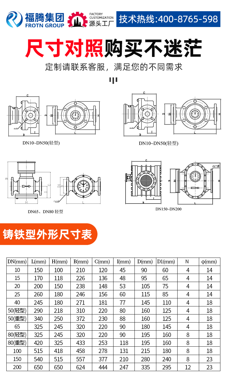 LC elliptical gear flowmeter mechanical diesel flow meter high-precision metering gasoline kerosene flow meter