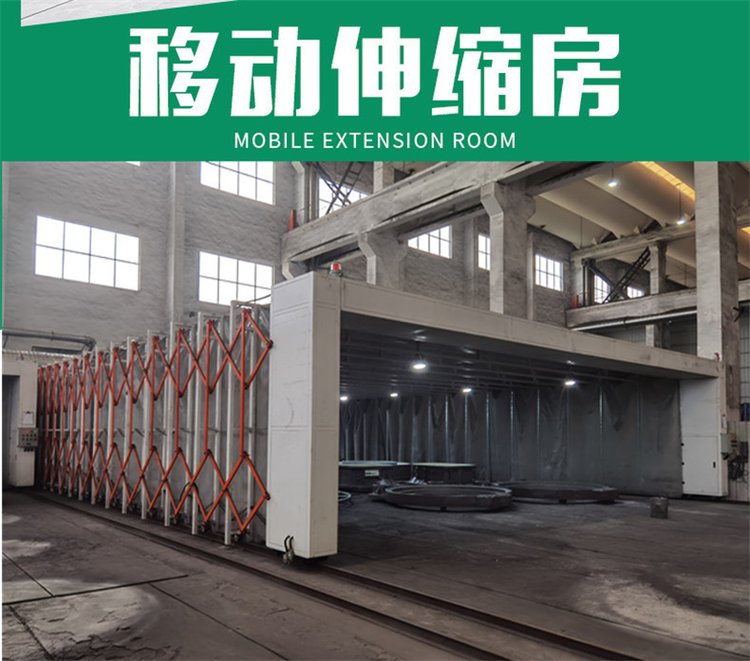 EPC of Mulan Waste Gas Treatment for Environmental Protection Equipment in Mobile Spray Painting Room Expansion Room of Foundry