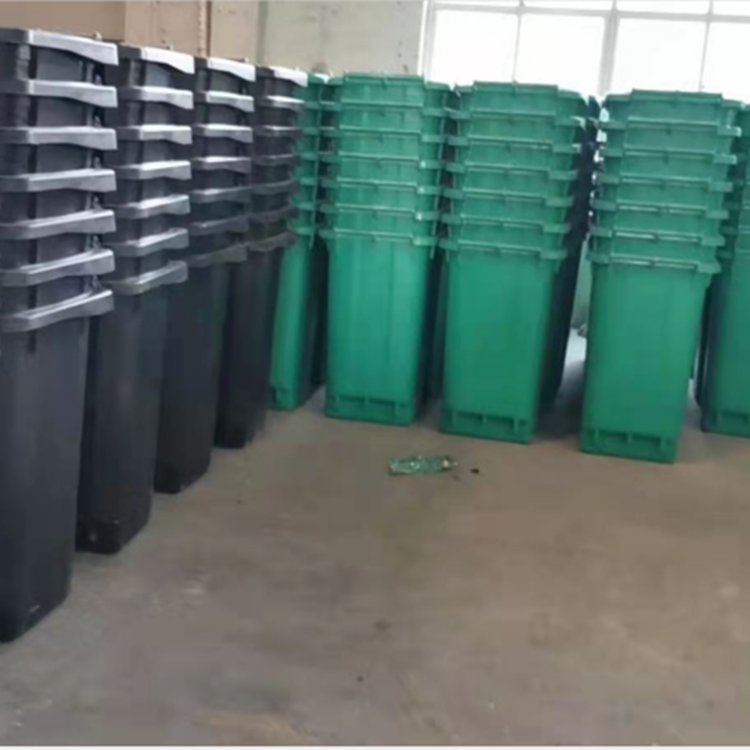 Liwei 240-liter outdoor fiberglass trash can with various models of sanitation trash cans