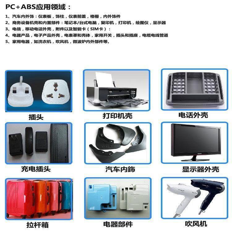 Chimei PC/ABS raw material PC-365 high impact heat-resistant resin Dashboard panel plastic alloy