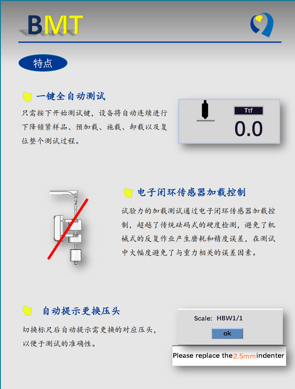 Matsuzawa imported BMT automatic Brinell hardness tester metal material electronic closed-loop