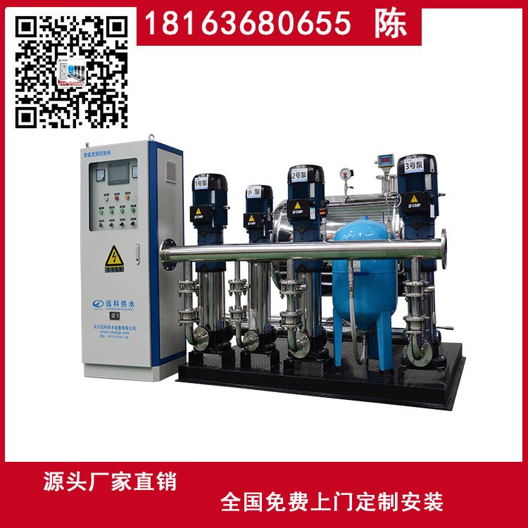 箱式无负压 消防304不锈钢水箱箱泵一体化泵站变频恒压给水系统