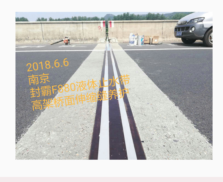 Sealing F880 Bridge Expansion Joint Liquid Waterstop Sealant Road Pre maintenance Joint Filling with Aging Resistance and High Elasticity