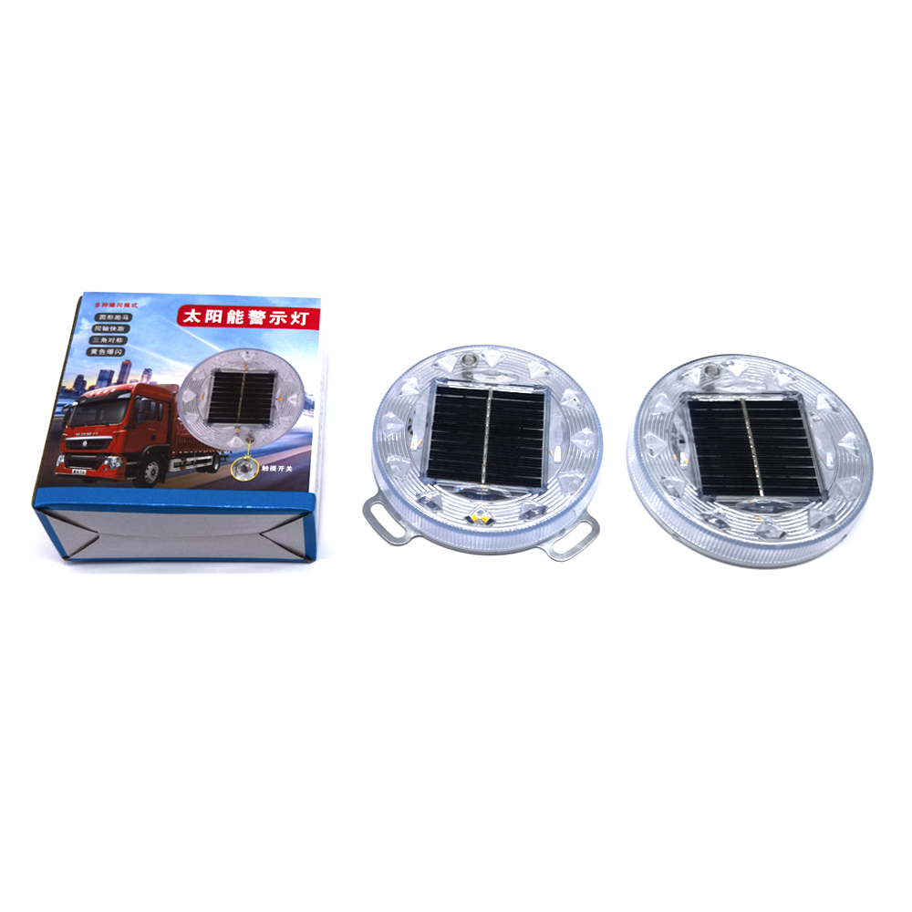 Touchable car solar burst light multi-mode truck anti taillight parking safety warning edge light