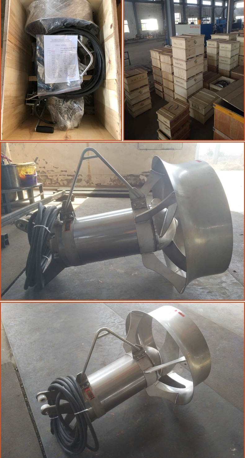 QJB0.85/8-260/3-740/C/S submersible mixer stainless steel sludge thruster