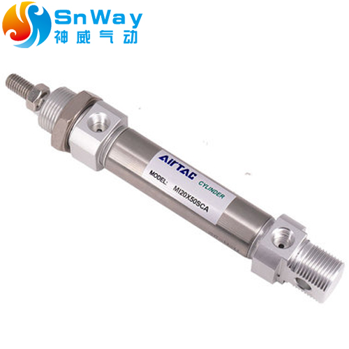 Yadeke Small Pneumatic MAC20 Stainless Steel Mini Cylinder 16X25X32X40X50X63X75X100S