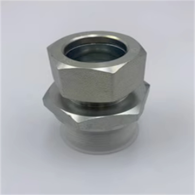 American PARKER ET20SCF three-way rotating nut transition joint carbon steel single ferrule connection