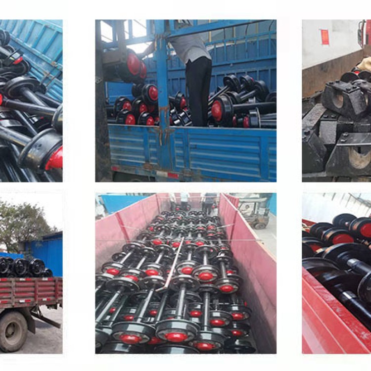 Track wheel manufacturer heavy-duty wheels, cast steel locomotive wheels, 1T mining car wheel sets