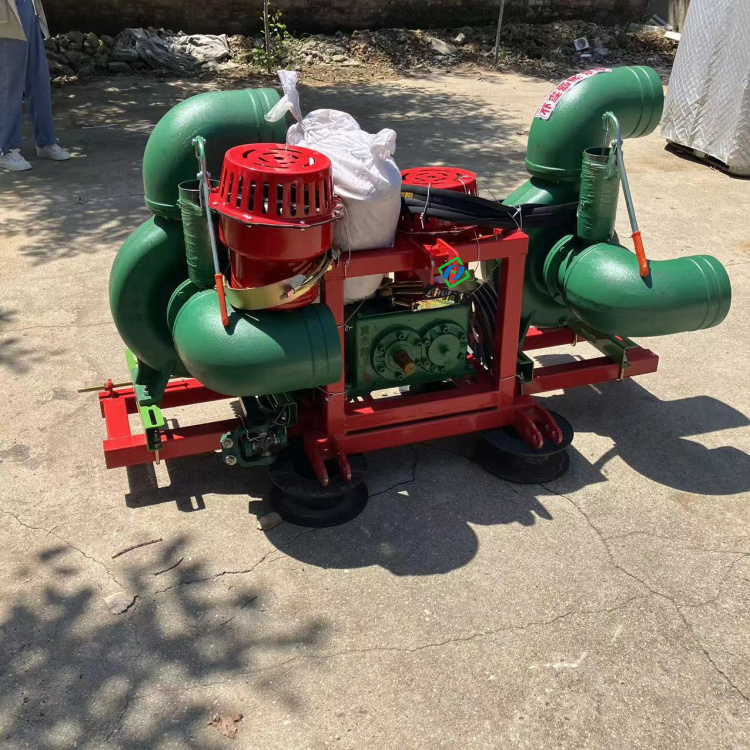 Eight inch diesel centrifugal pump trailer model motor drainage pump garden irrigation water pump lift 20 meters drainage water pump