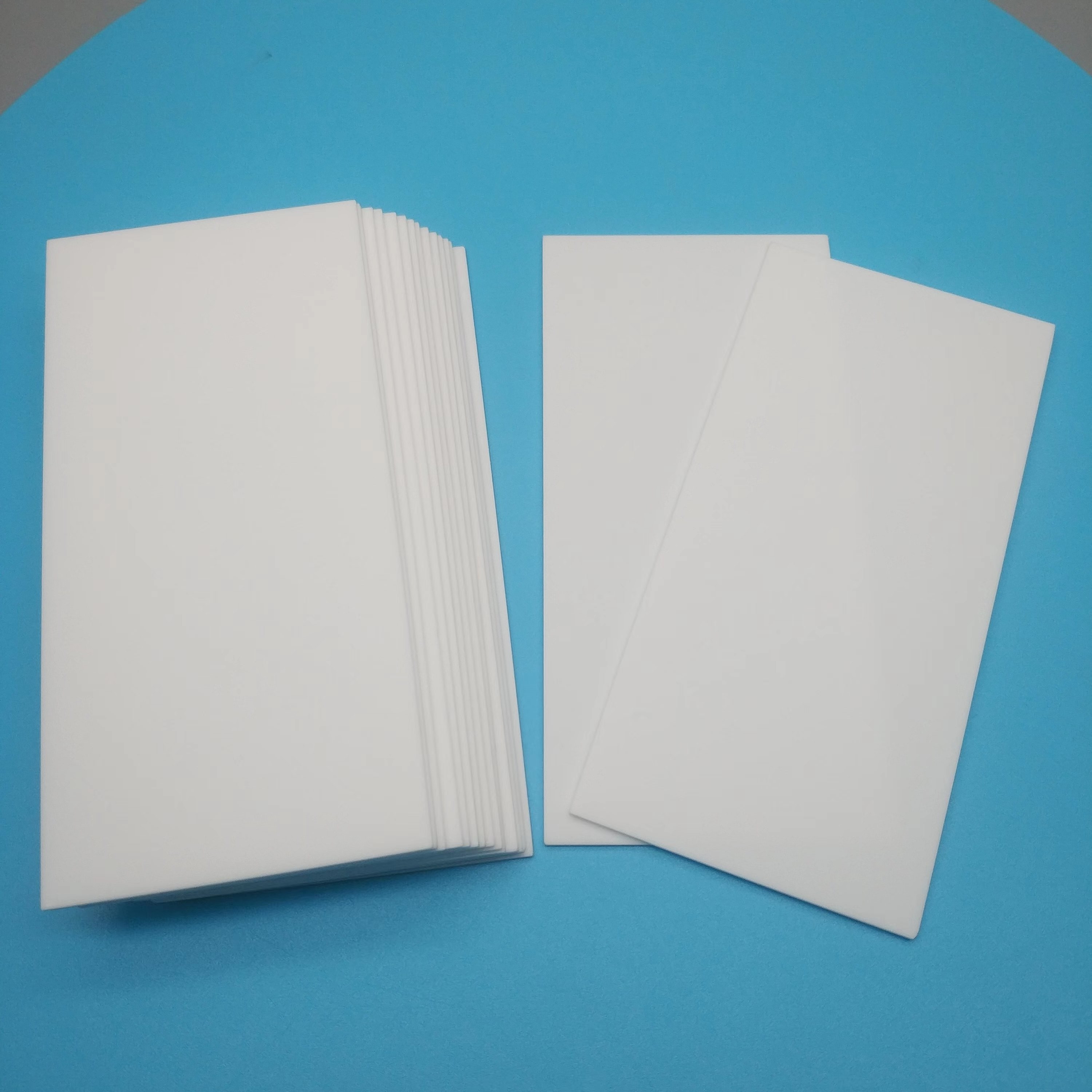 【 Production 】 Electronic ceramic material 105 * 50 * 1 ceramic sheet ceramic substrate insulation 96% alumina