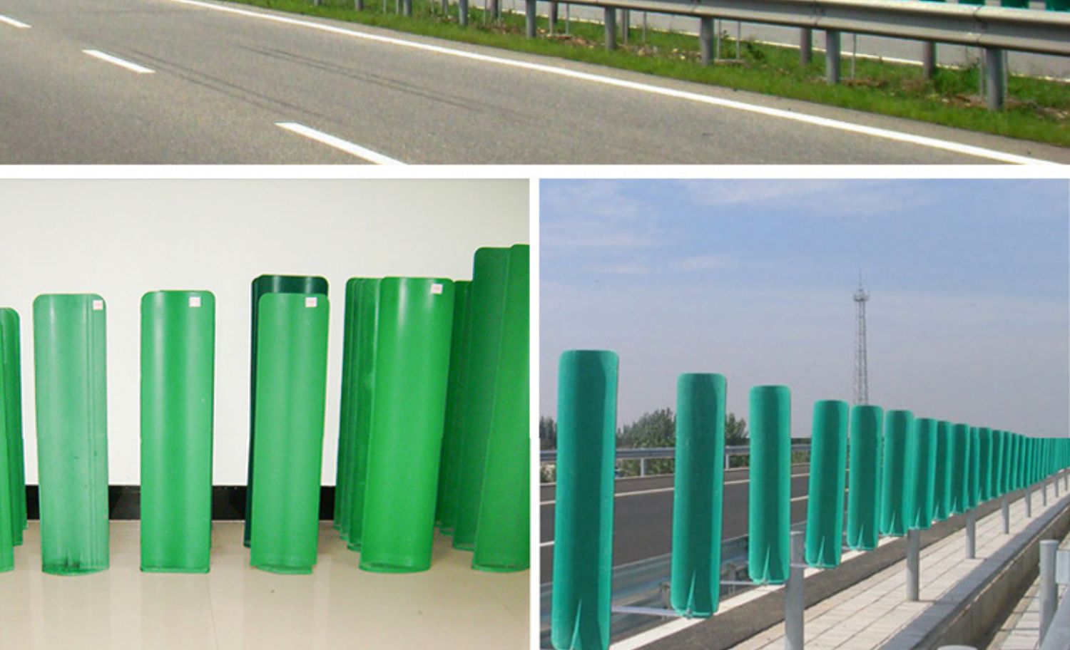 Plastic green anti S-shaped anti glare board, highway sunshade board, highway protection sunshade board, anti glare eye protection