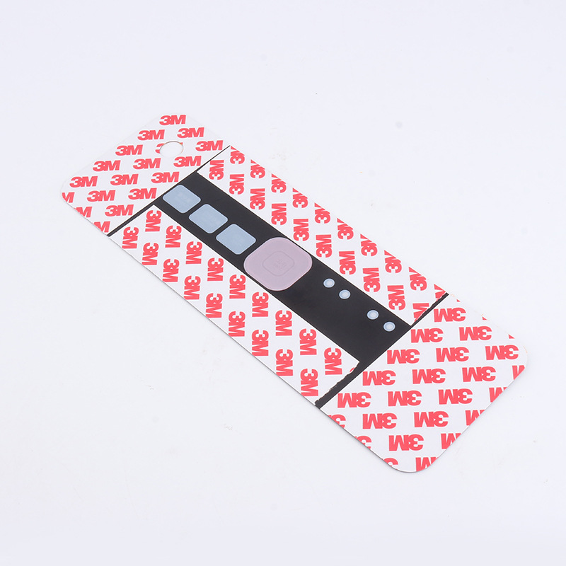 PVC film touch button panel screen printing chassis electrical control panel labeling film surface labeling