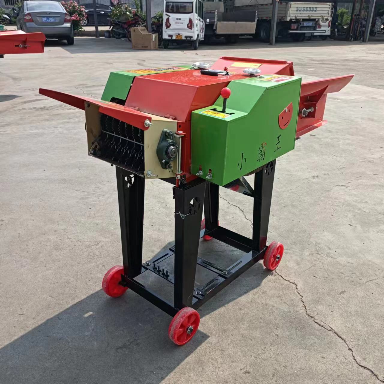 Household small cattle and sheep hay cutter, dry and wet dual-purpose hay cutter, silk kneading grinder, multifunctional hay cutter, silk kneading integrated machine