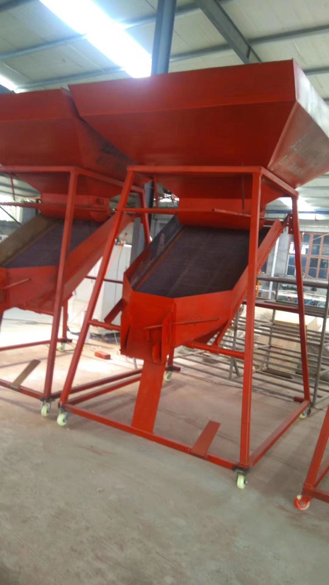 Simple coal bagging machine manual bagging coal block machine Zengtao Machinery brand