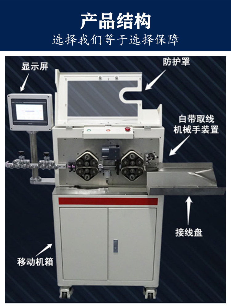 Multi core sheathed wire inner and outer stripping machine, circular hollow core automatic wire management robot, wire stripping and cutting integrated machine