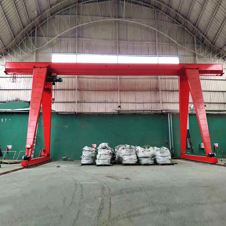 Electric gantry crane Outdoor large industrial single beam Gantry crane