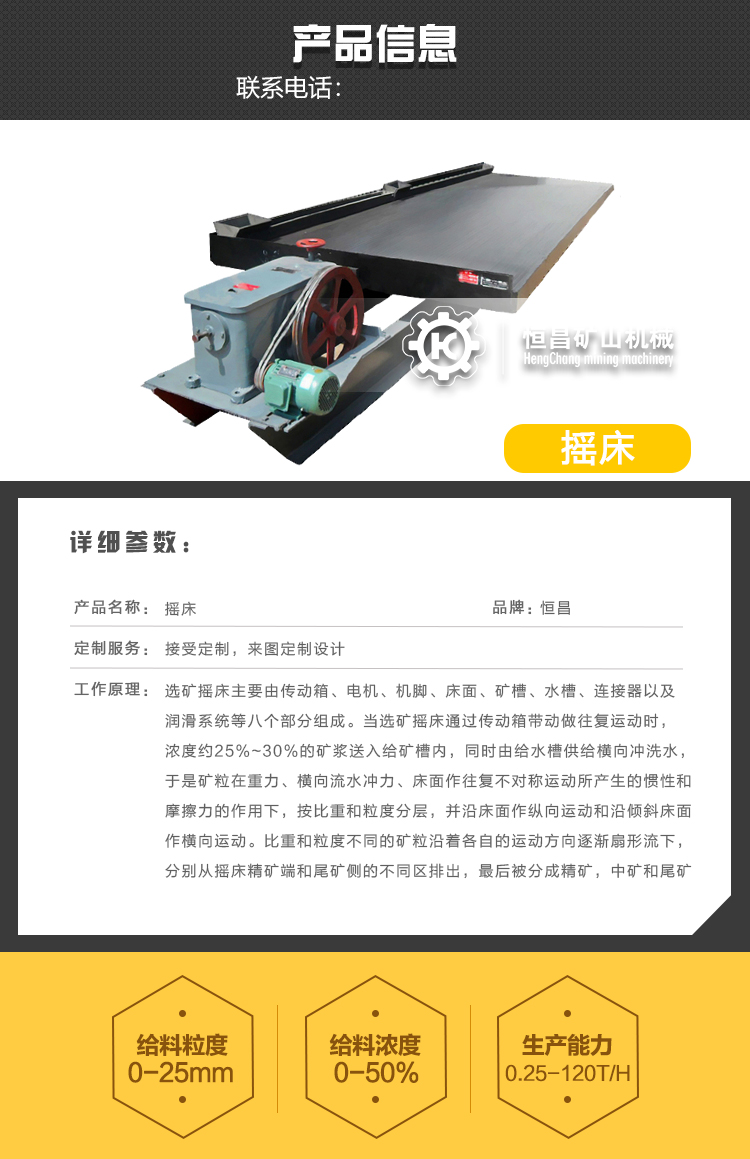 A New Type of Tungsten Ore Sorting Equipment with 60 Slots for Slime Dressing Shaker and Tailings Recycling Machine