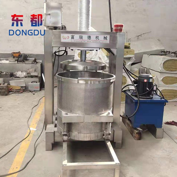 Spinach, blueberry, press and juice harvester, Dongdu 500/800 rotating press equipment, konjac dehydration production line