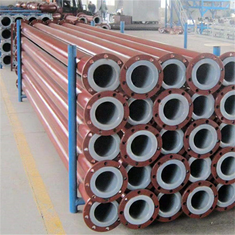 Processing PTFE lined steel lined plastic composite short pipe fittings to support customized quality assurance