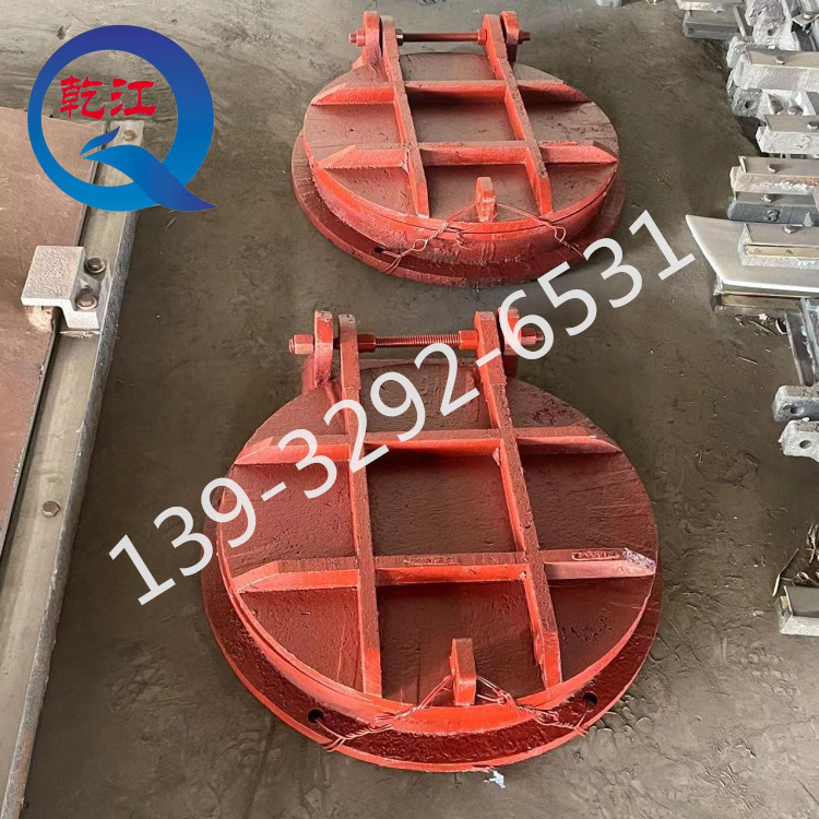 Cast Iron Paimen Reservoir Pipeline Drainage Rainwater Sluice Gate Blowdown Prevention Backflow Automatic Opening and Closing Easy to Install