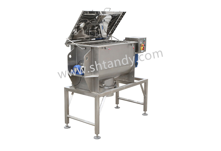 High end solid beverage powder granule dry mixer snail belt mixer freeze-dried fruit nut Rice noodles mixer