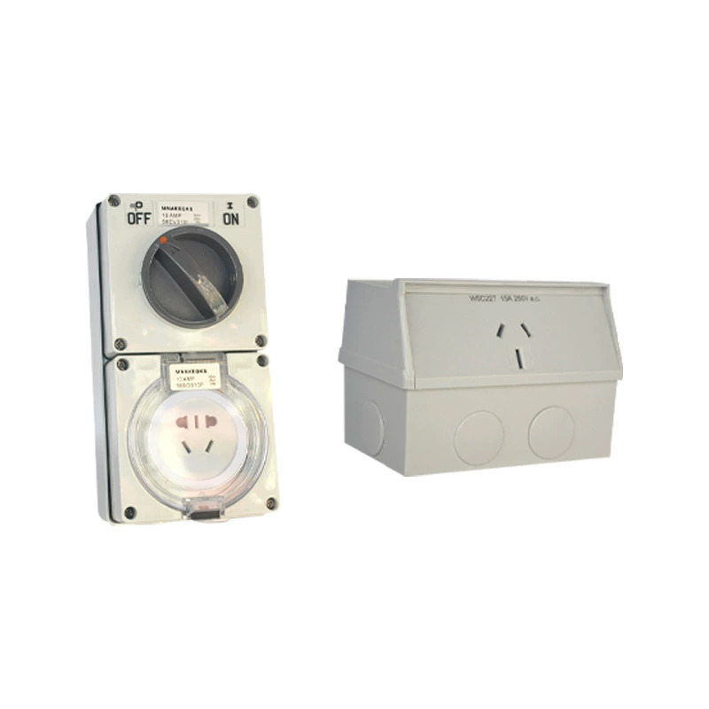 Outdoor waterproof isolation switch equipment power main switch rainproof 56SW432 four phase 32A