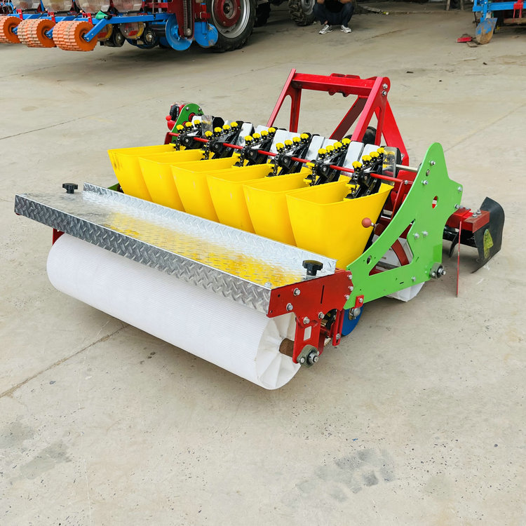 Garlic Seed Planter 6-row Garlic Planter Rotary Tillage Leveling and Garlic Planting Machine