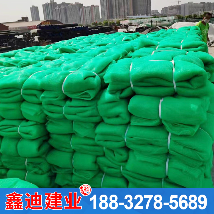 Polyethylene road dustproof green net, construction safety net, spot sales, and stable quality of safety protection net on construction sites