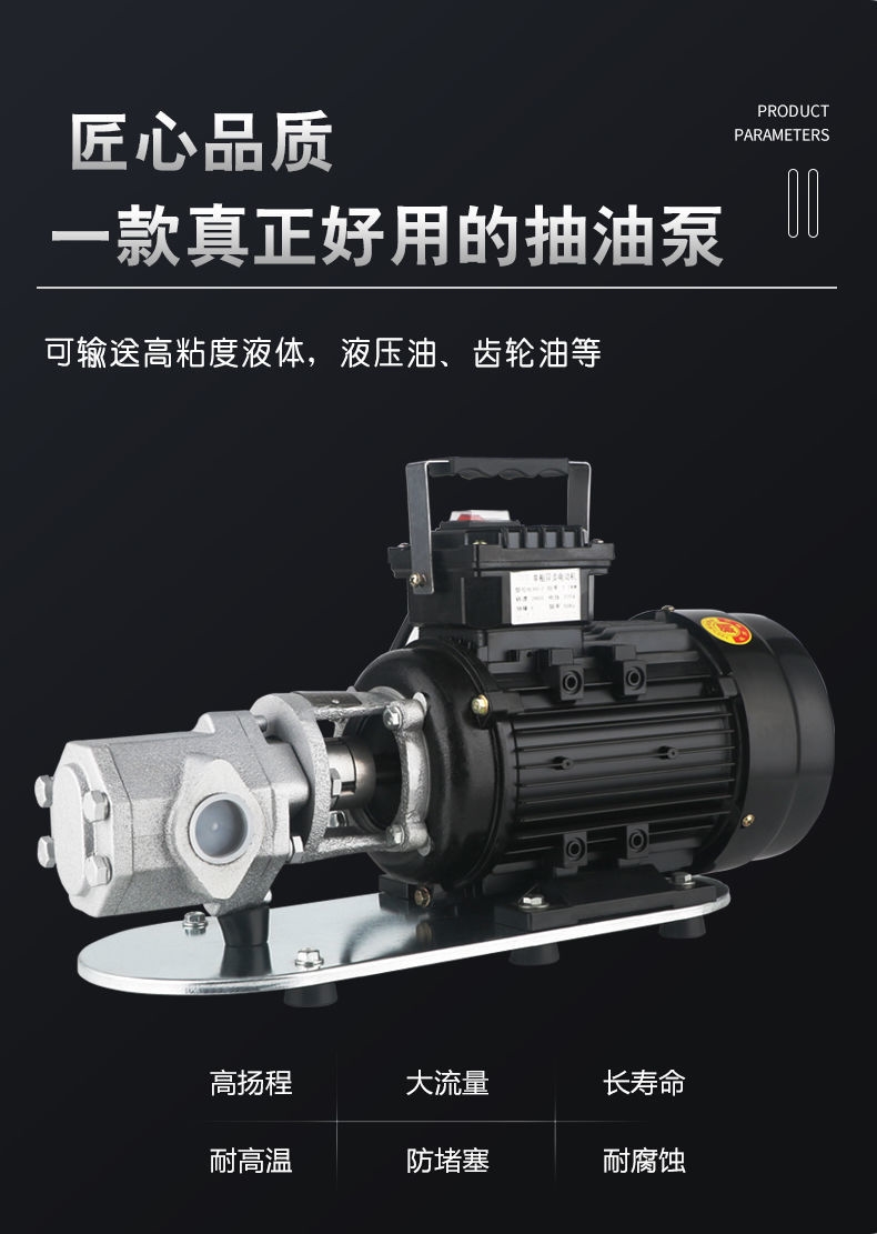 Production of WCB30 stainless steel portable pump portable explosion-proof 304 gear oil pump edible oil delivery pump