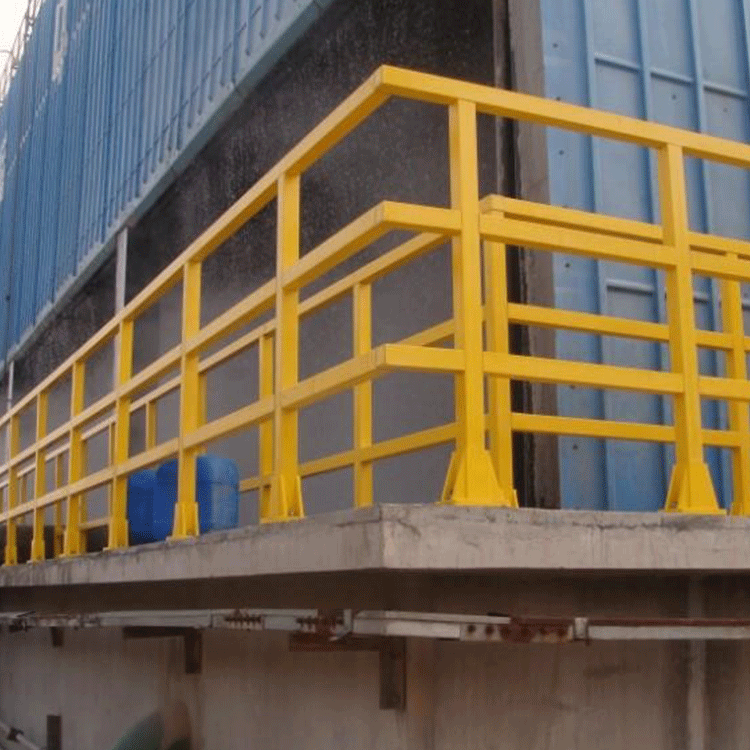 Glass fiber reinforced plastic fence, platform walkway guardrail, staircase handrail and step board of Jiahang Factory