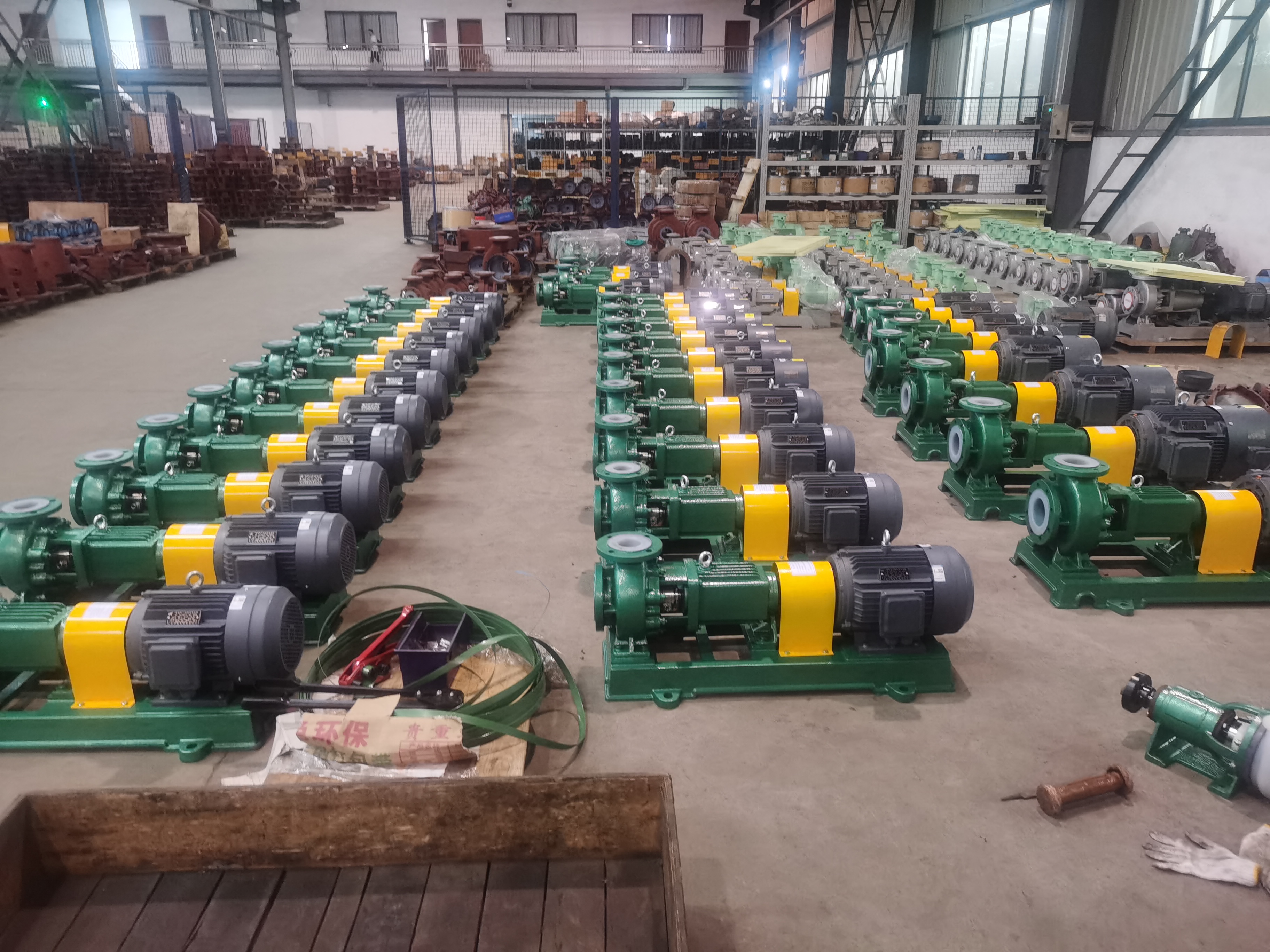 Fluorine plastic chemical centrifugal pump IHF type acid and alkali resistant discharge pump acid resistant pump fluorine resistant pump valve source manufacturer