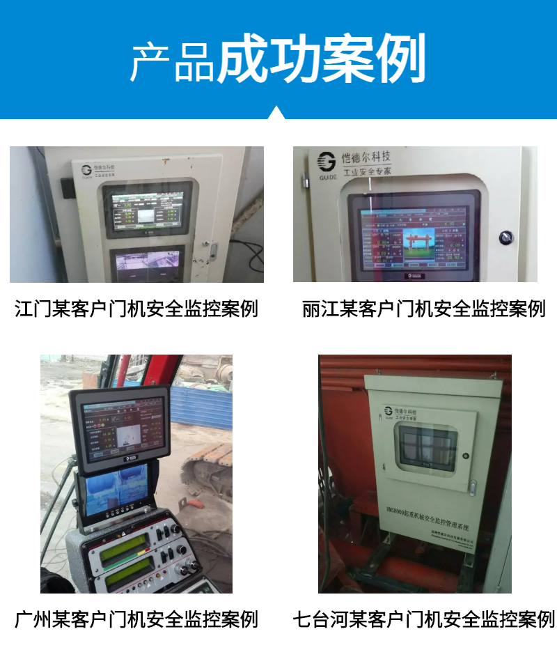 Gantry crane safety monitoring gantry crane monitoring system