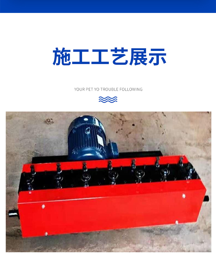 Xinyang Machinery Henan Puyang Variable Frequency Steel Strand Shuttle Machine 4 Sets of Pressing Wheel and Bundle Piercing Machine Hengshui