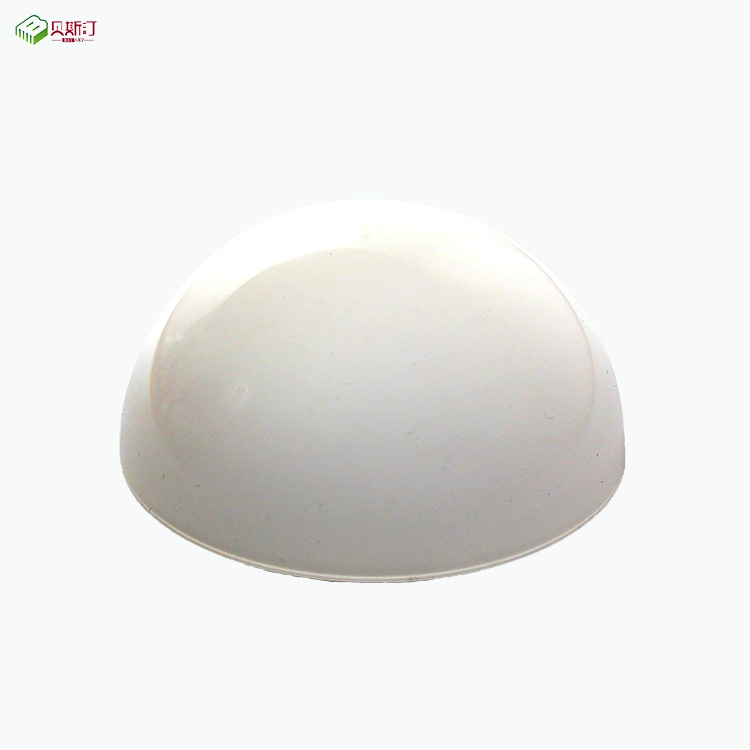 Milk white acrylic cover shell thick sheet blister processing lampshade thick plate blister circular lampbox shell blister forming