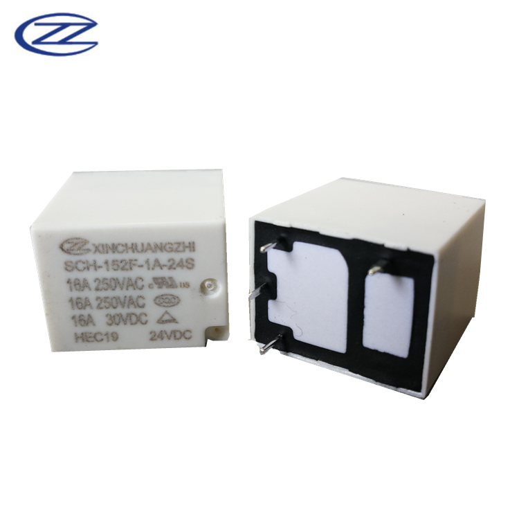 Xinchuangzhi 24V relay SCH-152F-1A-24S, a set of normally open 16A industrial control power relay