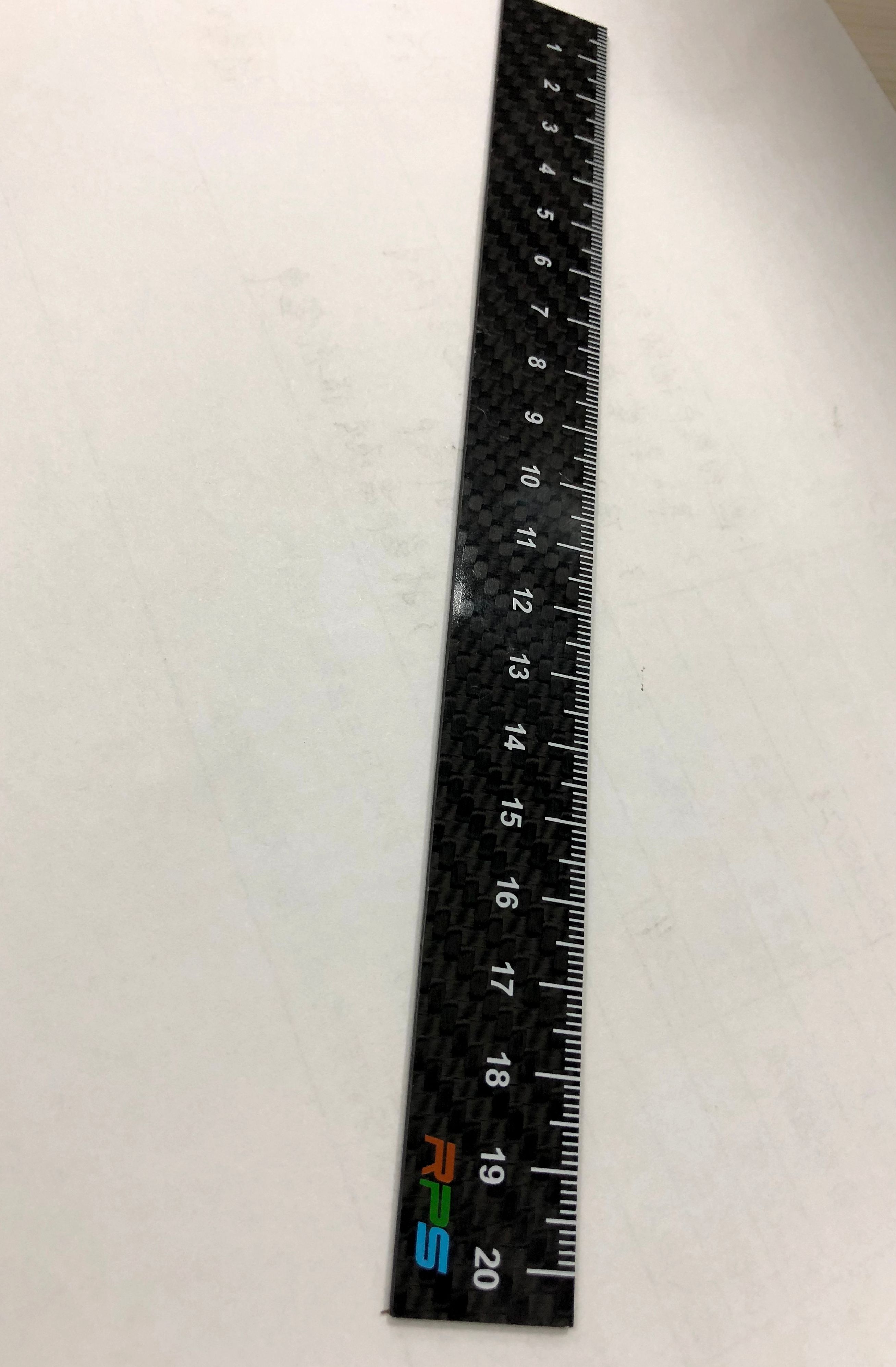 RPS All Carbon Fiber True Carbon Fiber 20cm Long 1.5mm Thick High end Carbon Fiber Ruler