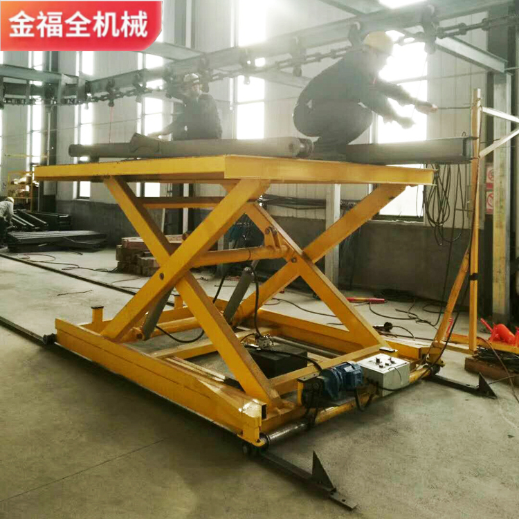 Self scissor type elevator, track walking type lifting platform, high-altitude operation equipment