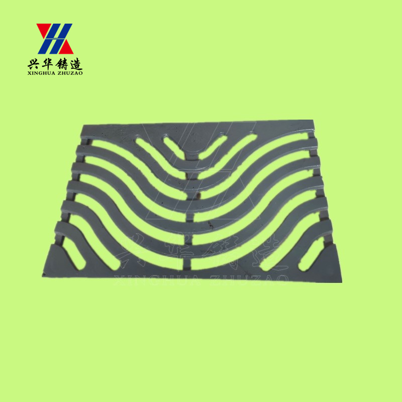 Spheroidal graphite cast iron rainwater grate light cover plate pedestrian crossing vehicle drainage ditch casting grate grating plate well grate factory