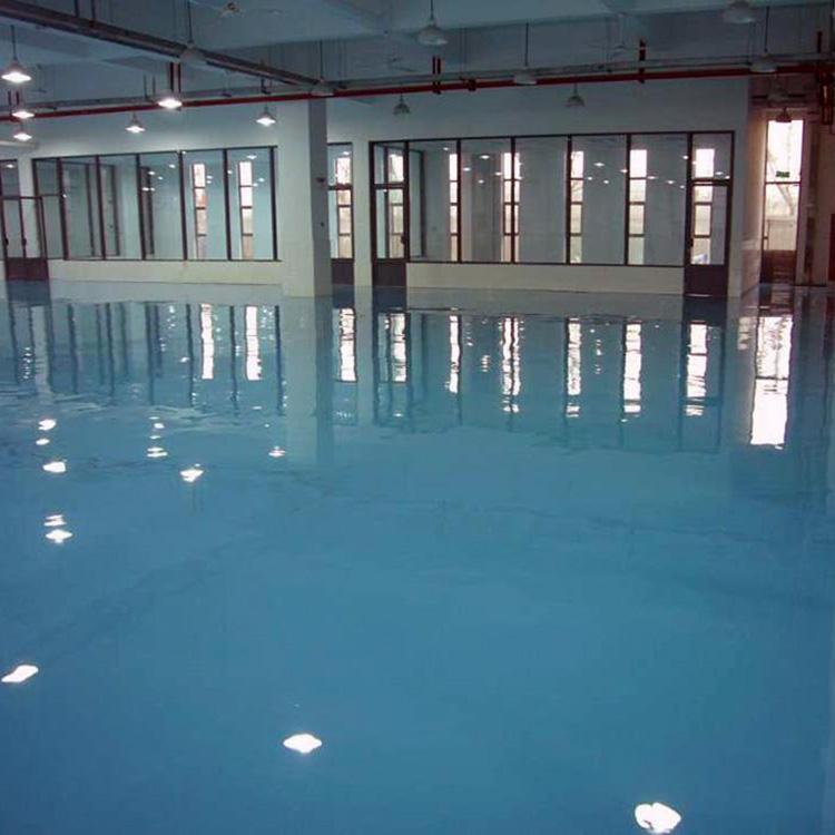 Hello Building Materials Epoxy Floor Paint Construction Base Surface Treatment Process Garage Factory Floor Paint