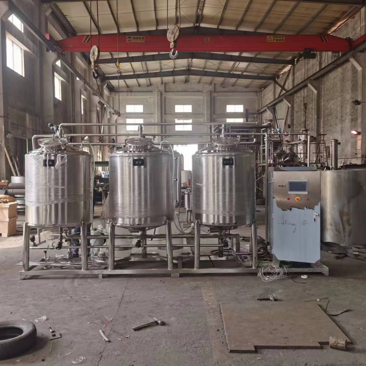Maitai CIP cleaning machine Ice cream, ice cream, popsicle, dairy products, milk drinks, CIP production line cleaning equipment
