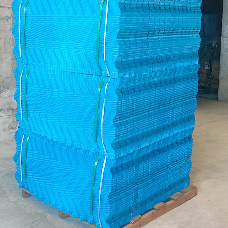 PP 填料 PVC 淋水片 大型横流式冷却塔 增大接触面积
