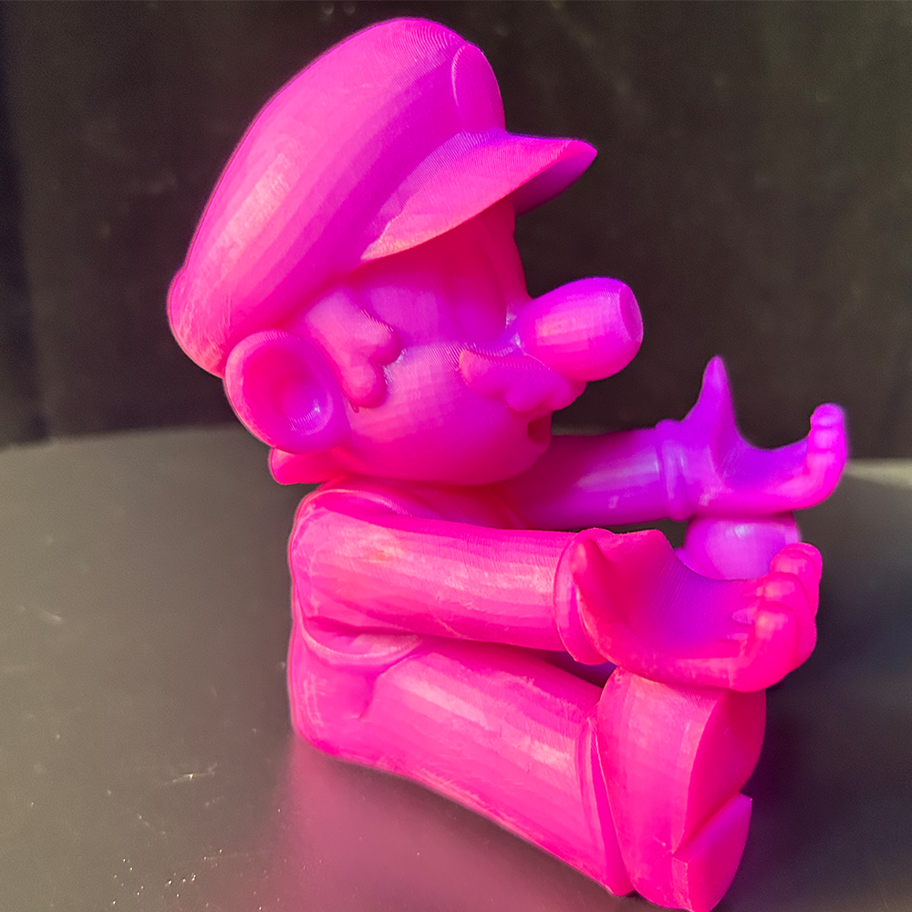 RPS Immediately Produces 3D Printing for Rapid Delivery of Mario Phone Stand Model Customization