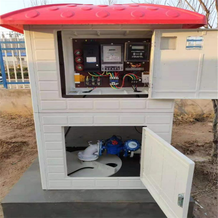 Shunfei Fiberglass Intelligent Molded Well House Jingbao Agricultural Irrigation Control Cabinet Assembled and Easy to Transport