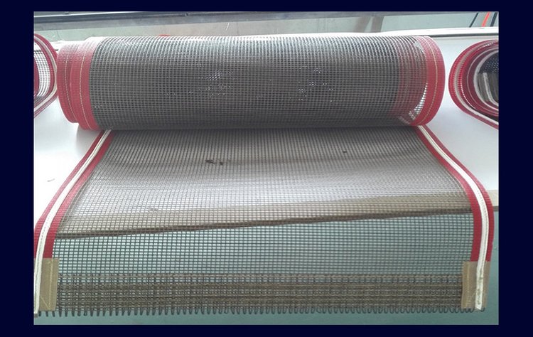 Teflon mesh belt, Teflon conveyor belt, UV machine, tunnel furnace dryer, polytetrafluoroethylene conveyor belt