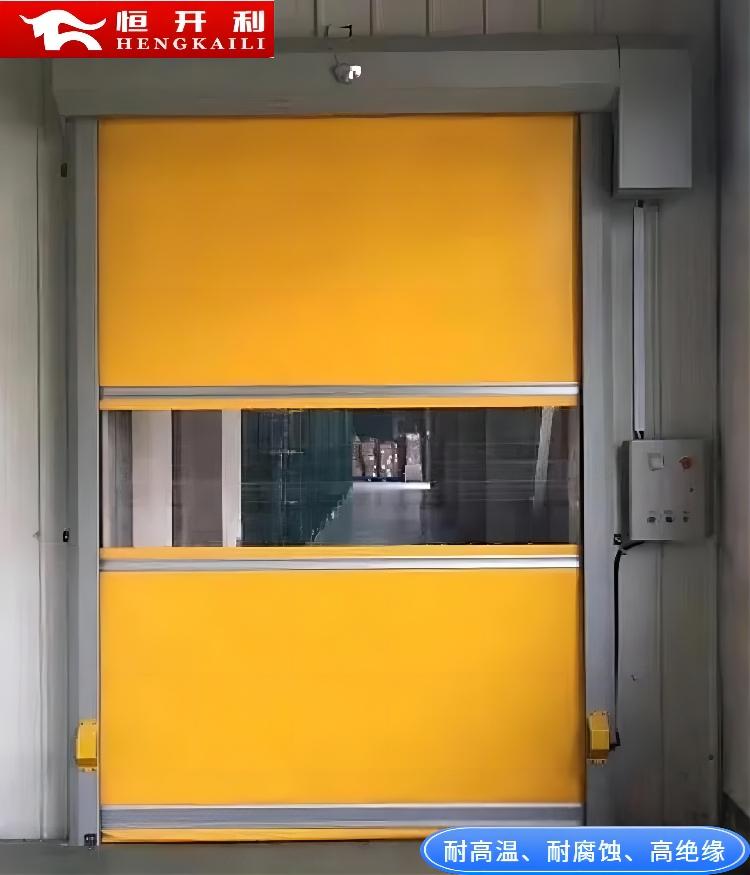 Hengkaili PVC electric fast Roller shutter, high temperature resistant, easy to install and customizable